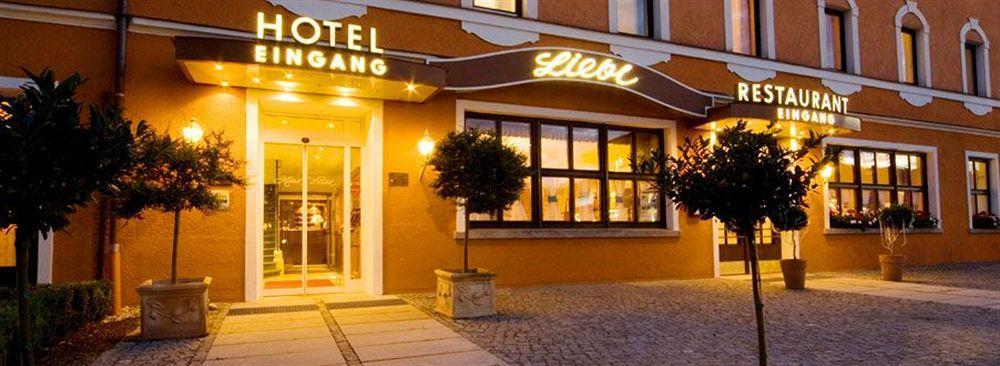 Hotel Liebl Plattling Exteriör bild